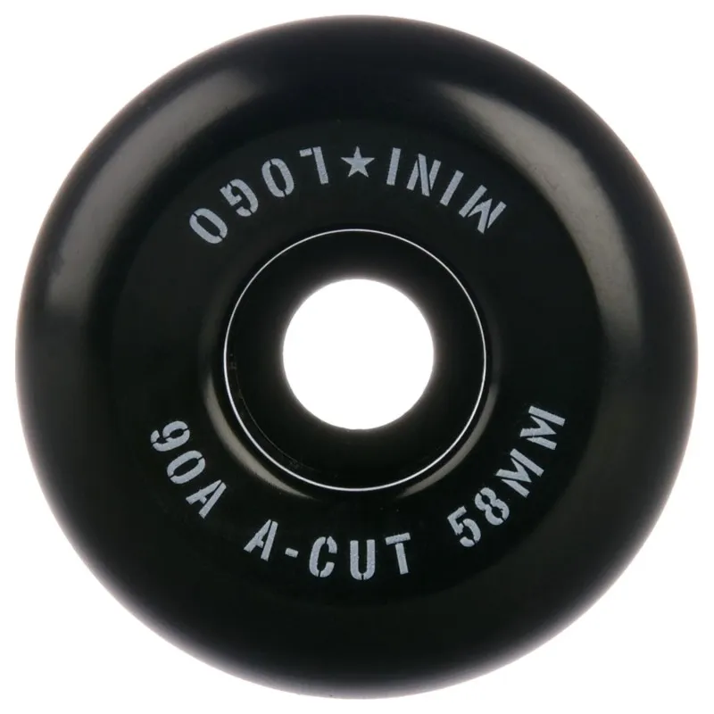 MINI LOGO HYBRID ACUT 2 53MM X 90A NEGRO 4/PK