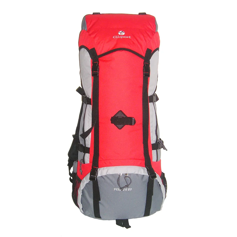MOCHILA DE TREKKING CLISPORT PERALTA 80L  ROJA