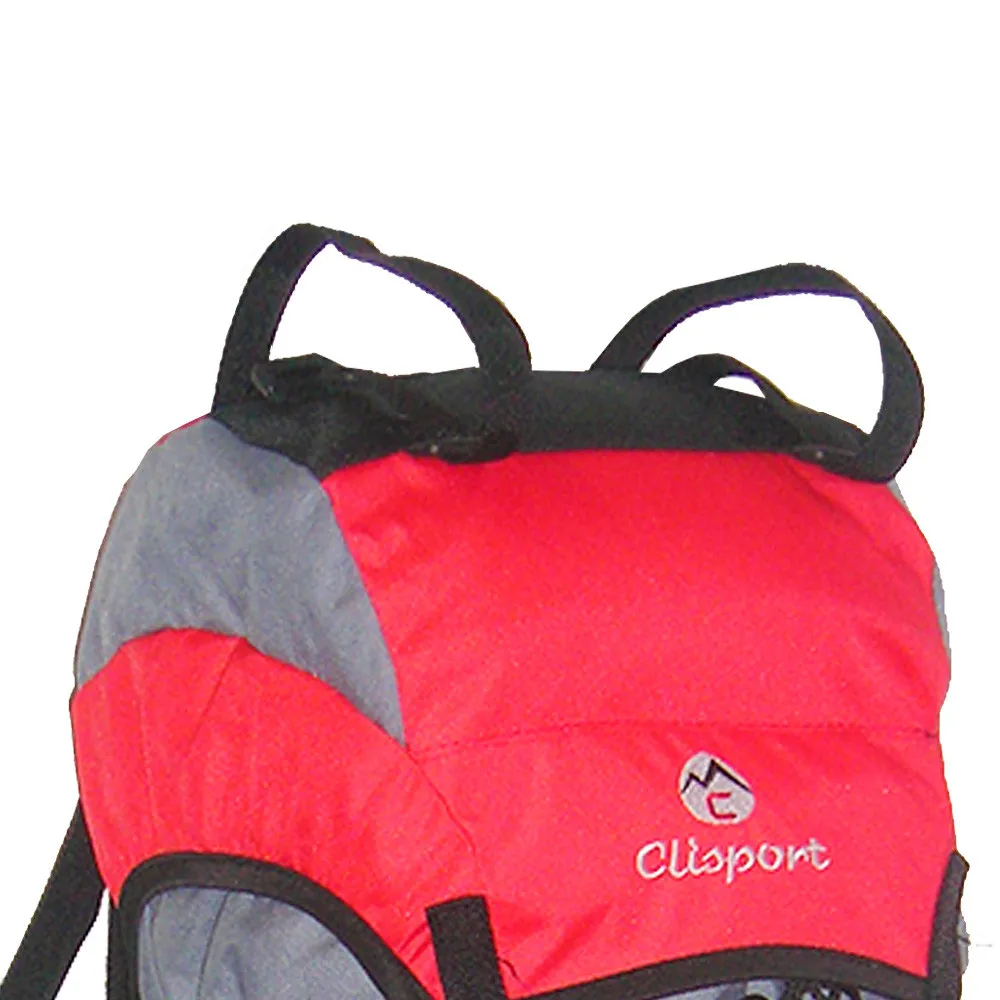 MOCHILA DE TREKKING CLISPORT PERALTA 80L  ROJA