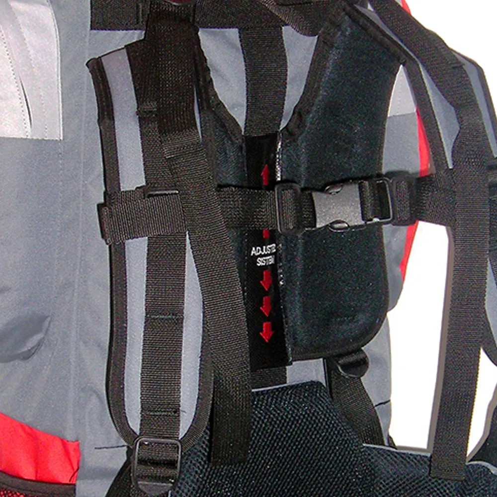 MOCHILA DE TREKKING CLISPORT PERALTA 80L  ROJA