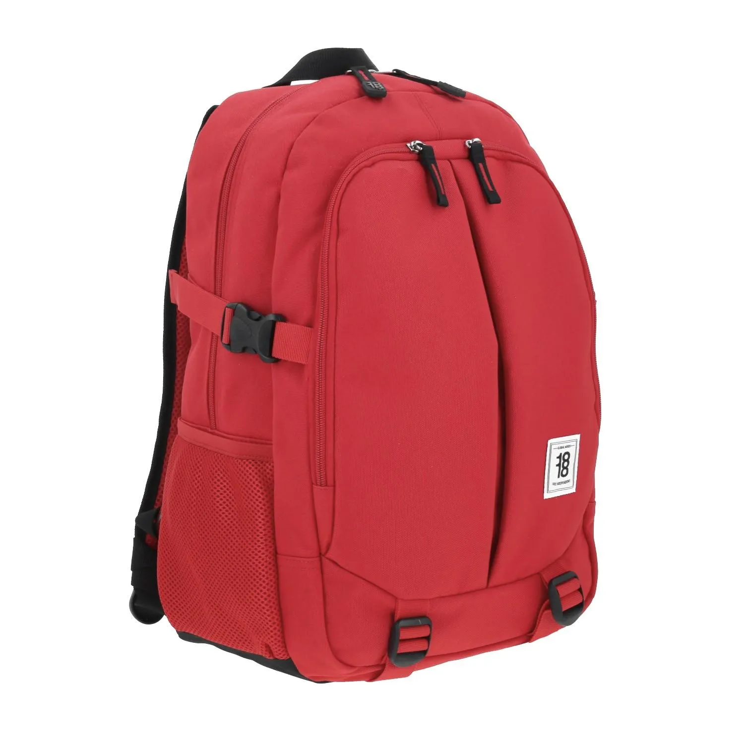 Mochila grande 1818 Unisex WYNN Rojo