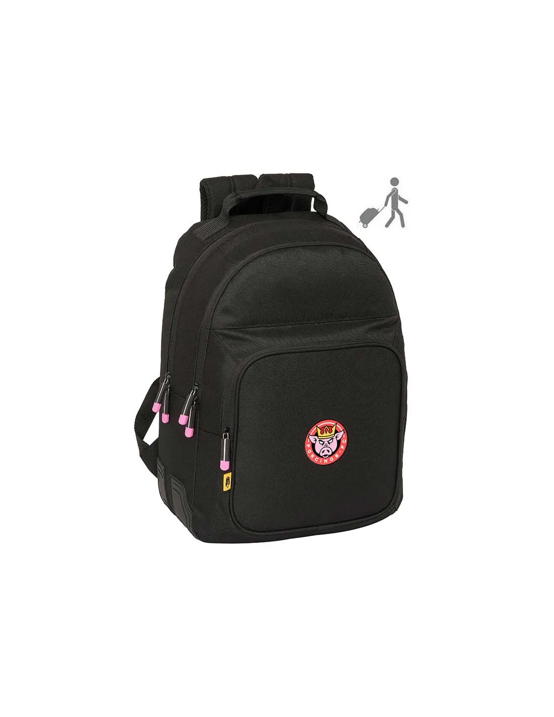 Mochila grande multi bolsillos Porcinos FC
