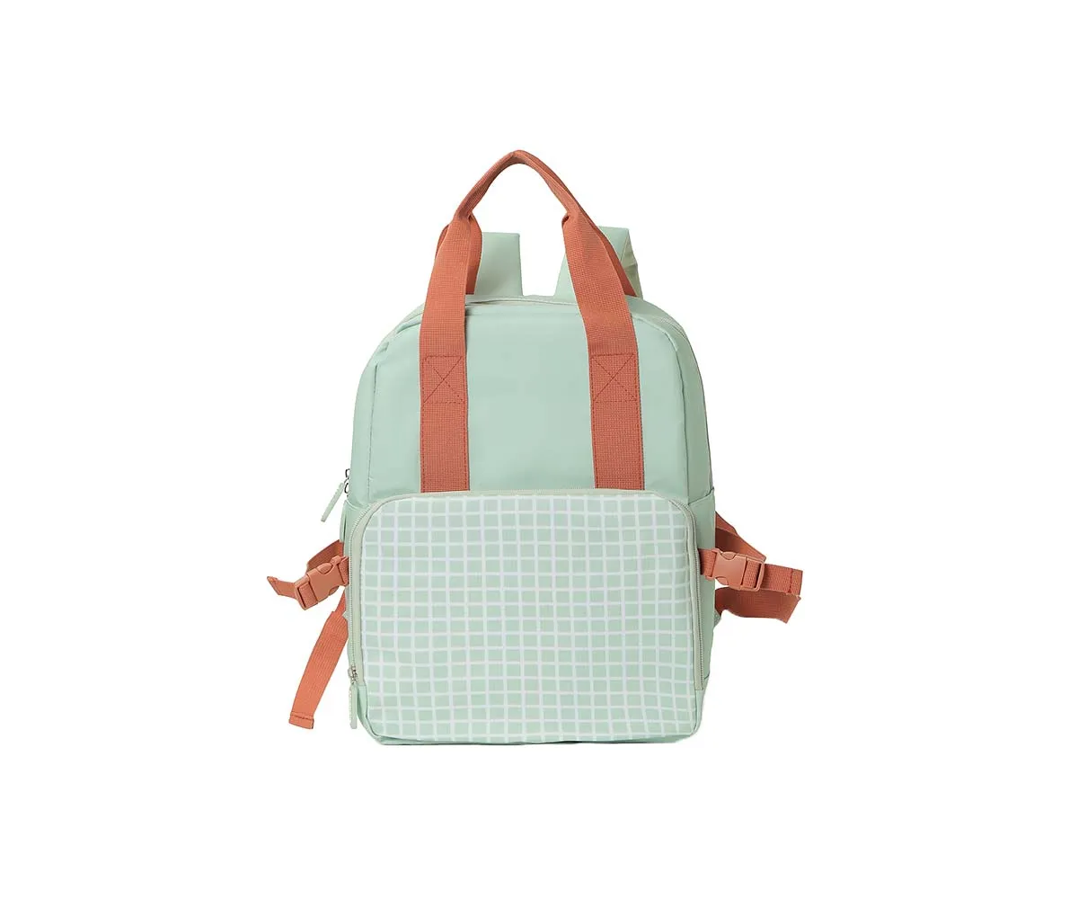 Mochila Térmica Monnka Big Stripes Sage