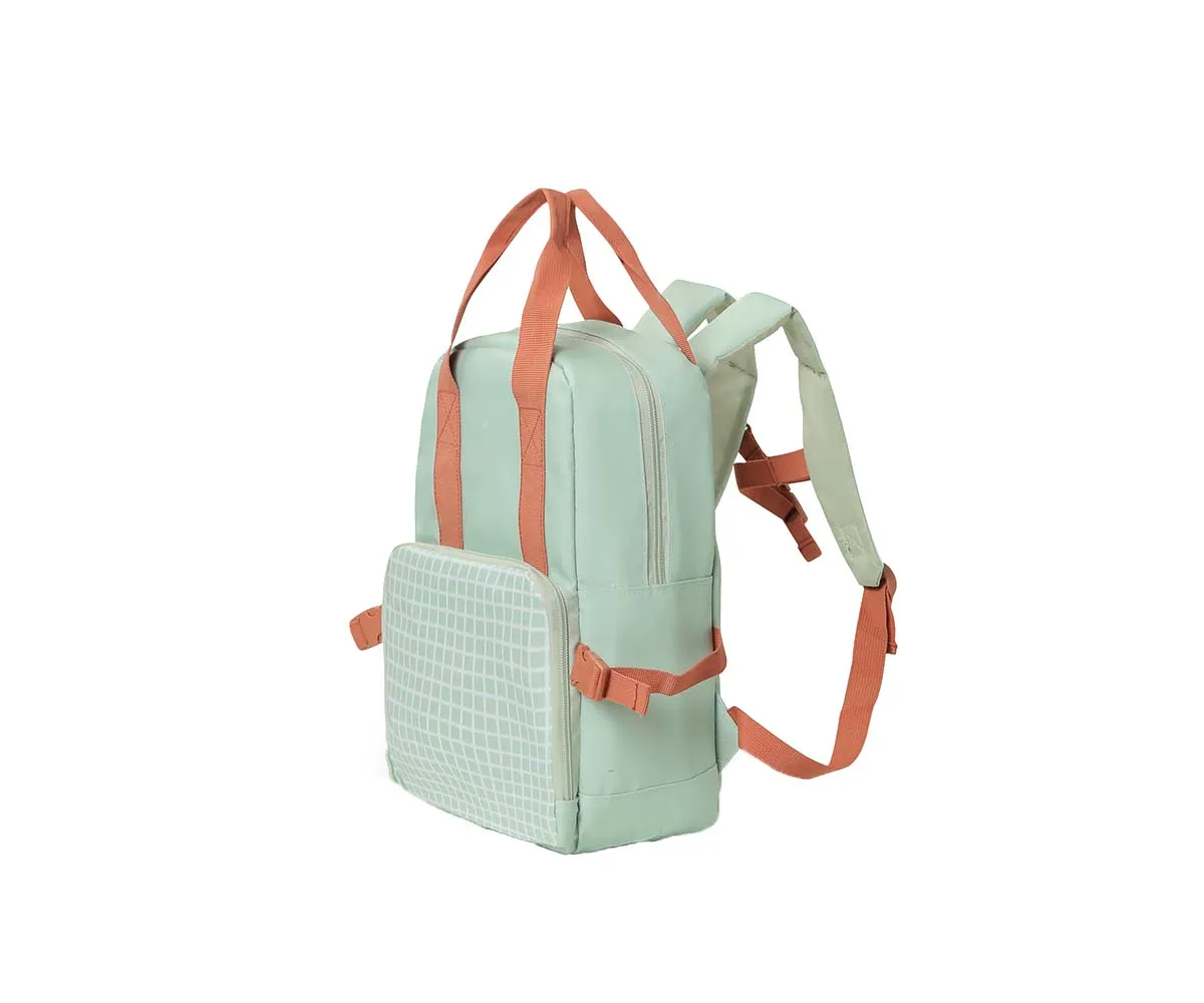 Mochila Térmica Monnka Big Stripes Sage