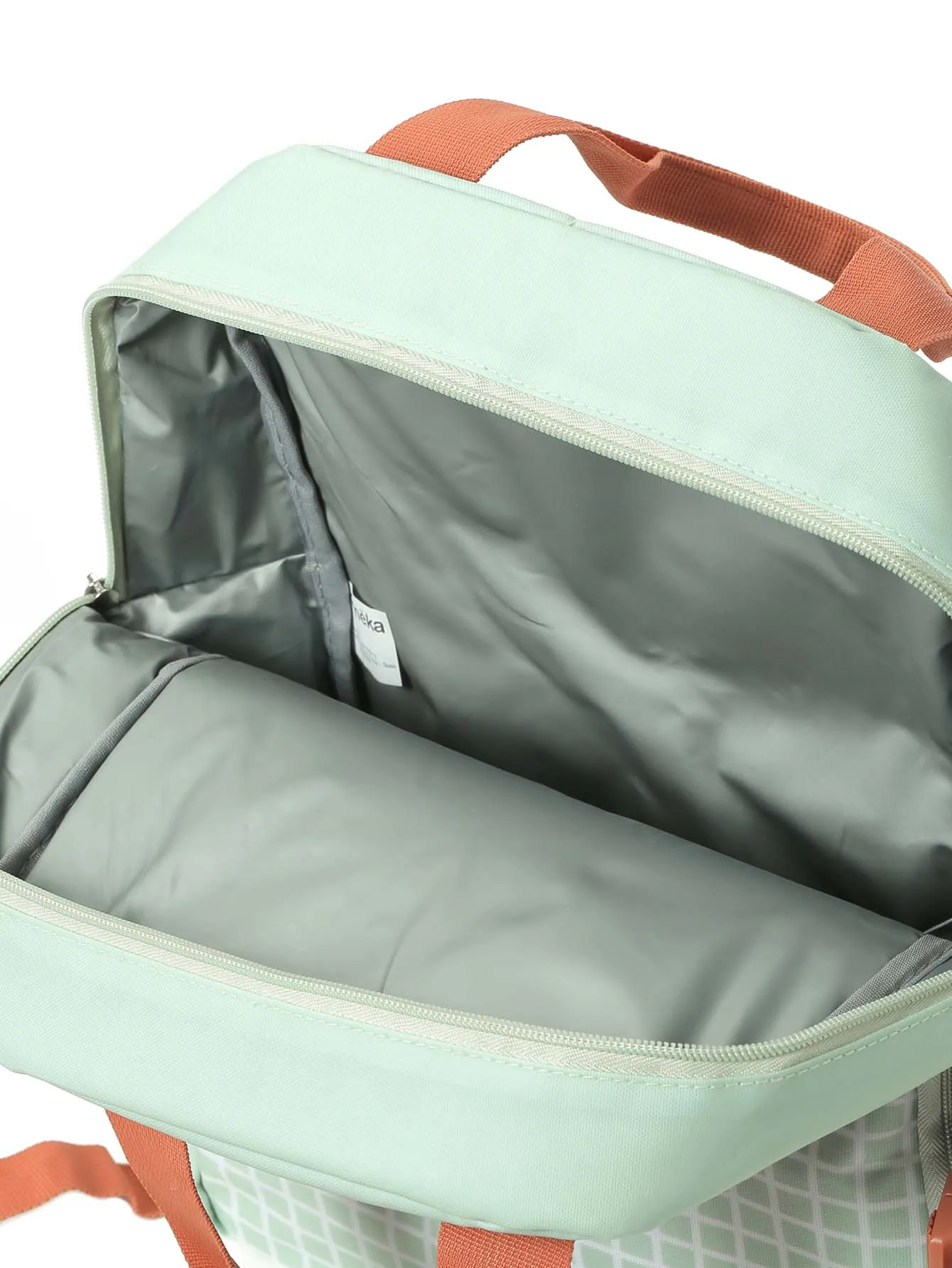 Mochila Térmica Monnka Big Stripes Sage