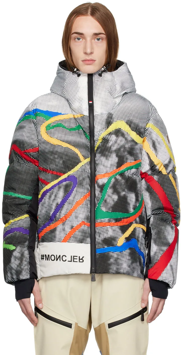 Moncler Grenoble Printed Down Jacket