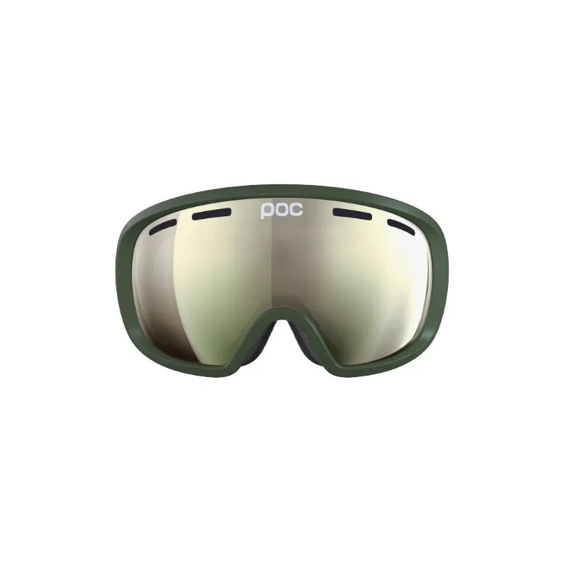Máscara de esquí POC FOVEA (Epidote Green / Partly Sunny Ivory) Cat. 2