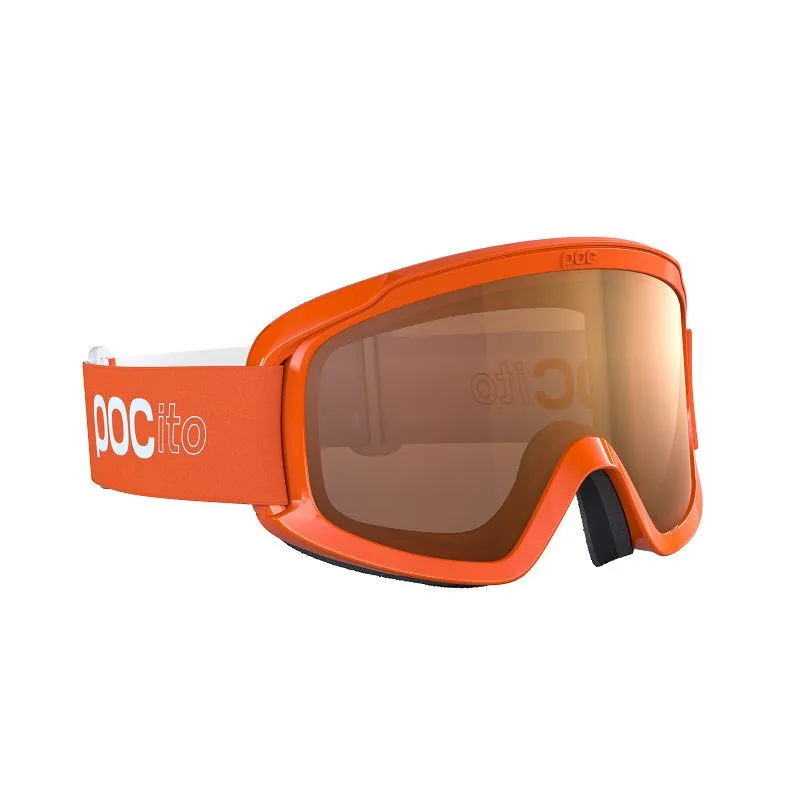 Máscara infantil Poc Pocito Opsin (Naranja fluorescente)