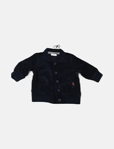 Name it Chaqueta azul pana botonadura