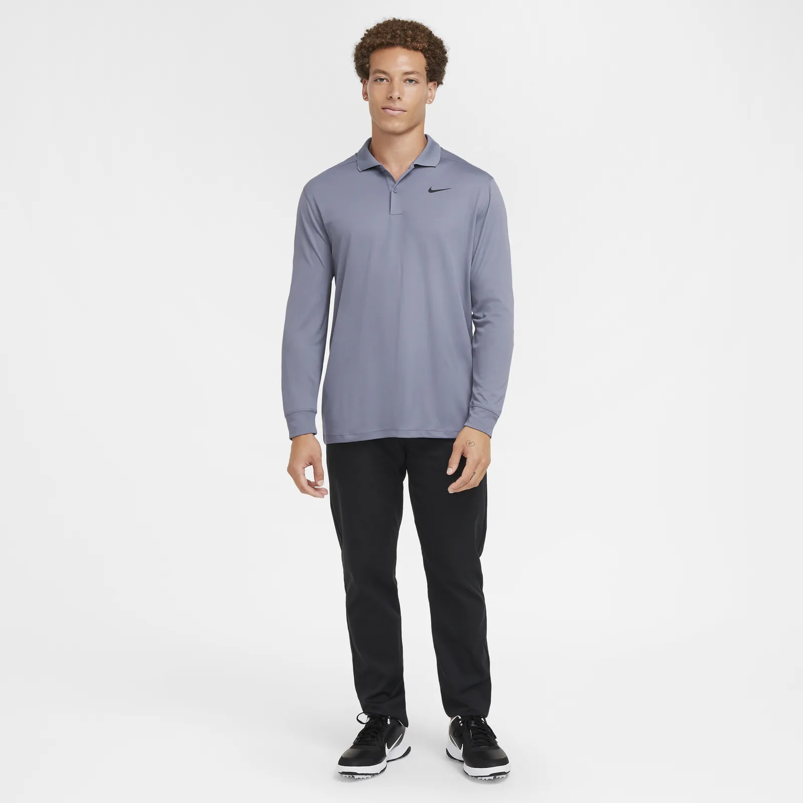NIKE DRIFIT VICTORY GOLF POLO SHIRT LONG SLEEVE