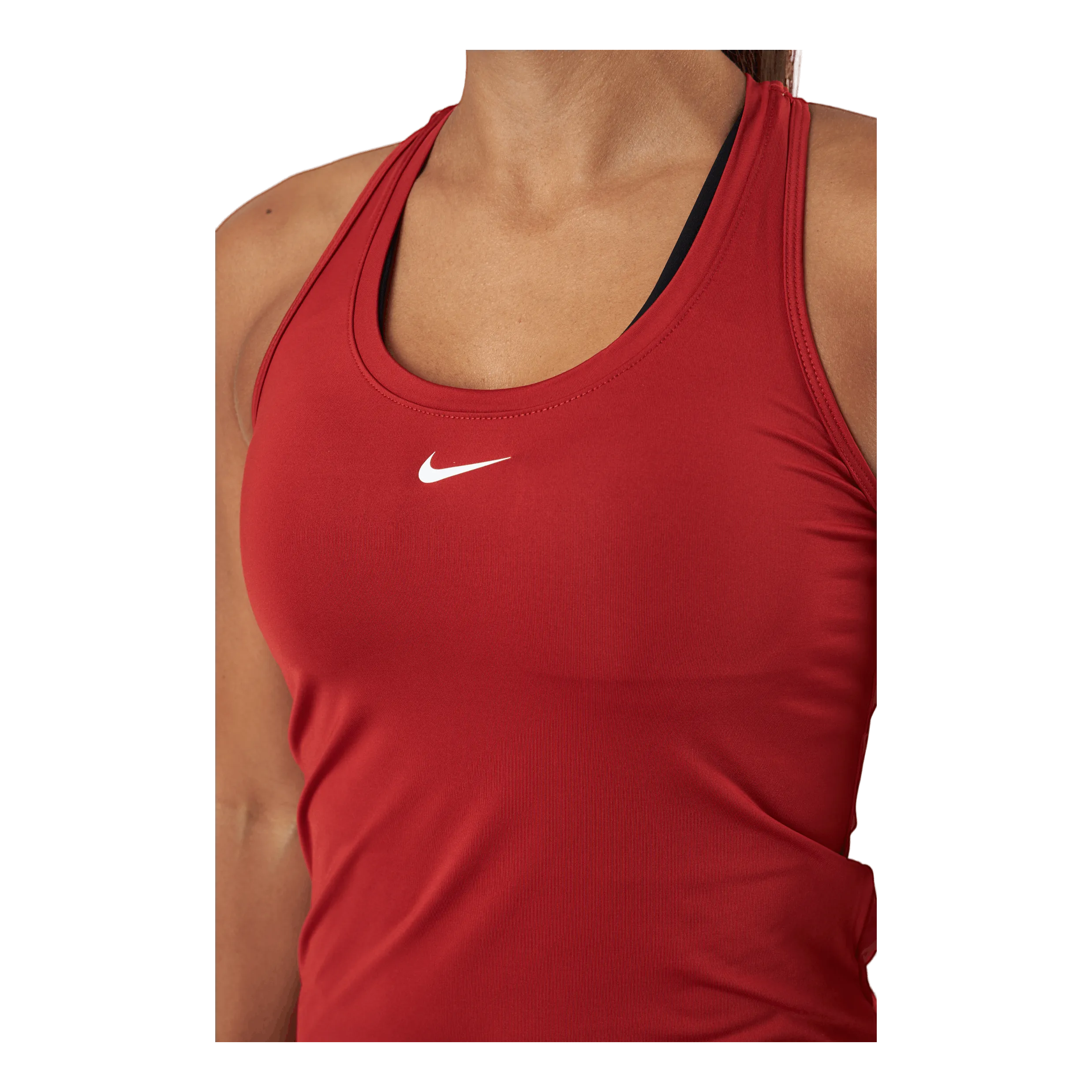 NIKE NIKE DRIFIT ONE WOMEN'S SLIM  CINNABAR/WHITE