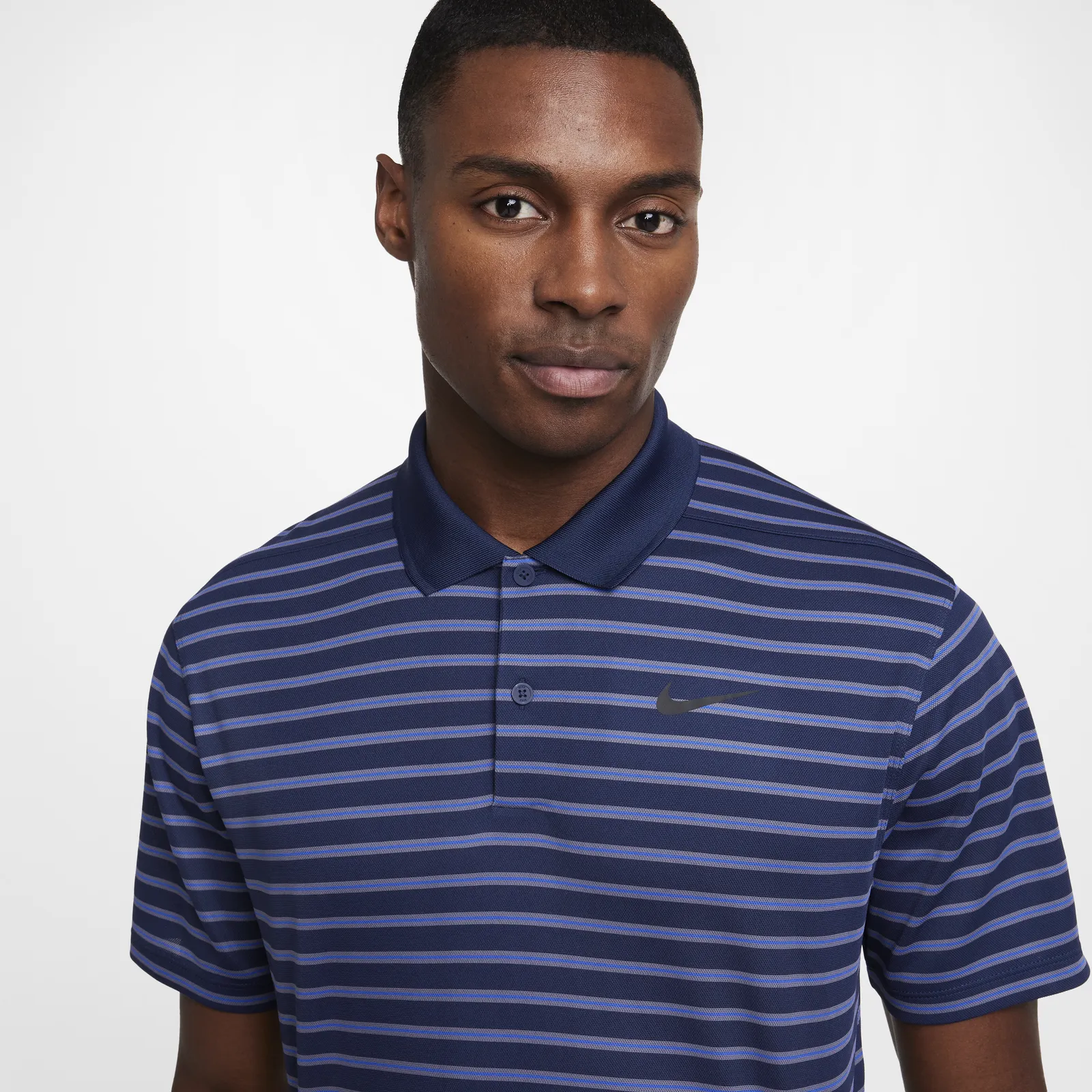 Nike Striped Golf Polo Shirt