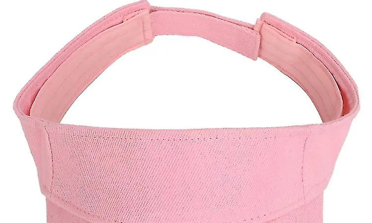 No Top Sun Hat ,unisex Sports Hat / Beach Hat, Golf Sun Hat, Uv Protection(pink)
