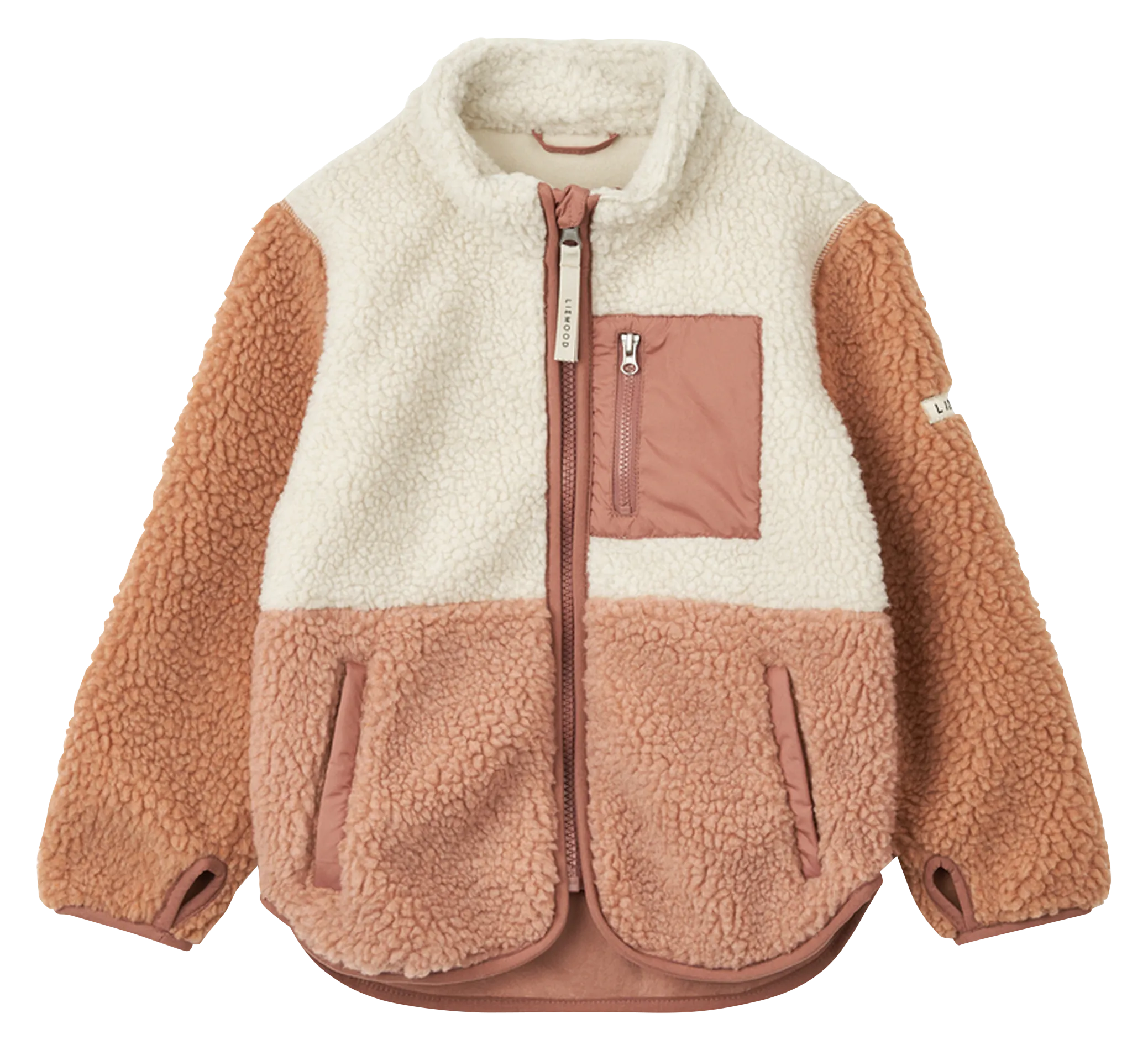 NOLAN  CHAQUETA HOLGADA DE POLAR EN ROSA