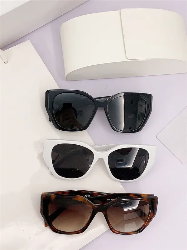 Nuevo diseño de moda gafas de sol tipo ojo de gato 19ZS montura de acetato clásico estilo simple y popular gafas de protección u