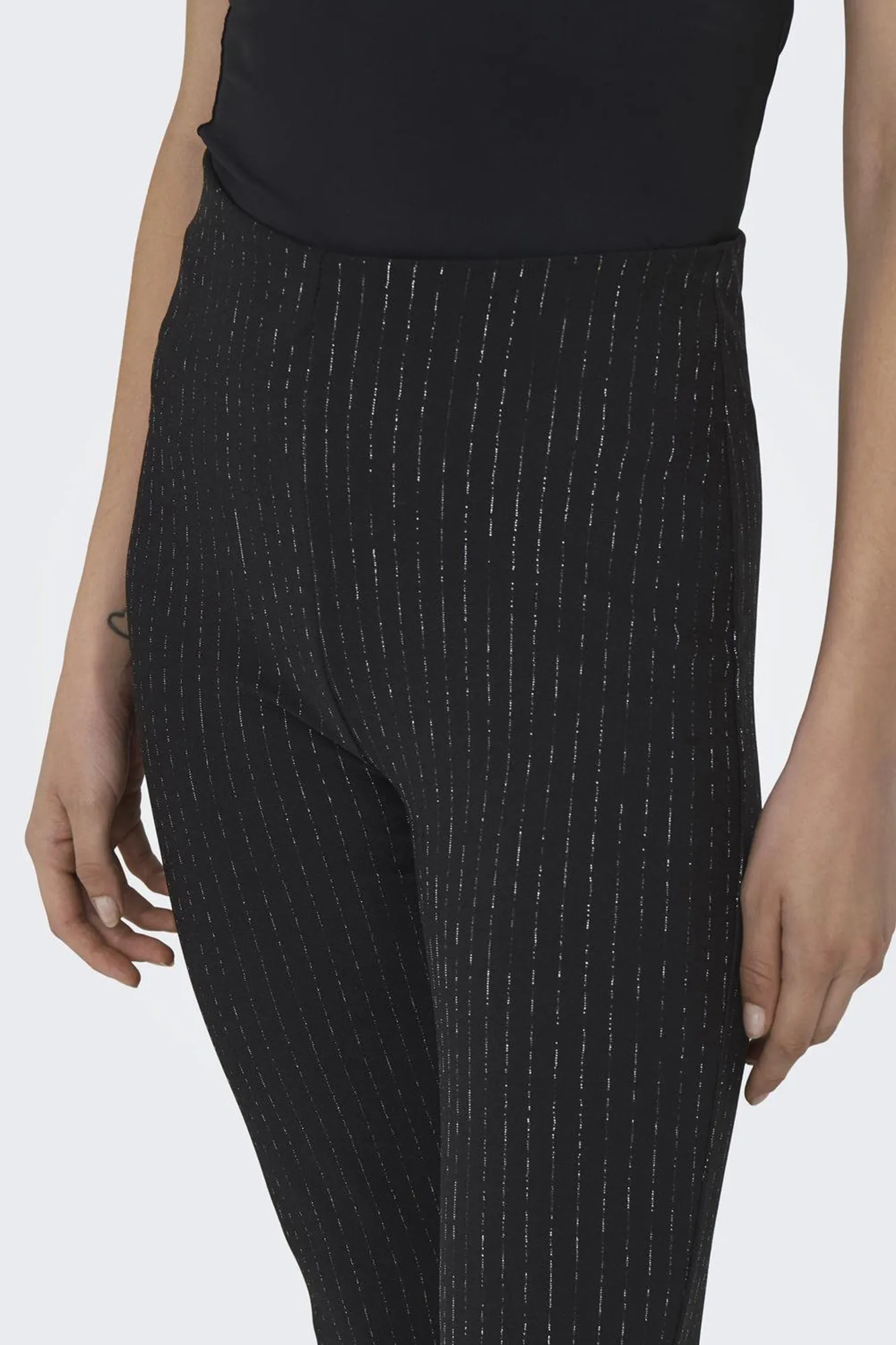 Only Pantalón campana brillo