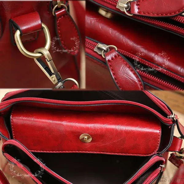 Original Fresh Hellow Out Flower Retro Shoulder Bag