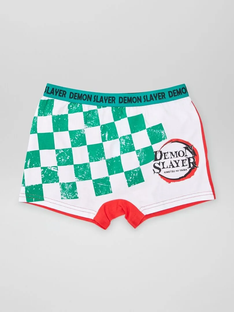 PACK DE 2 BOXERS 'DEMON SLAYER'  GRIS