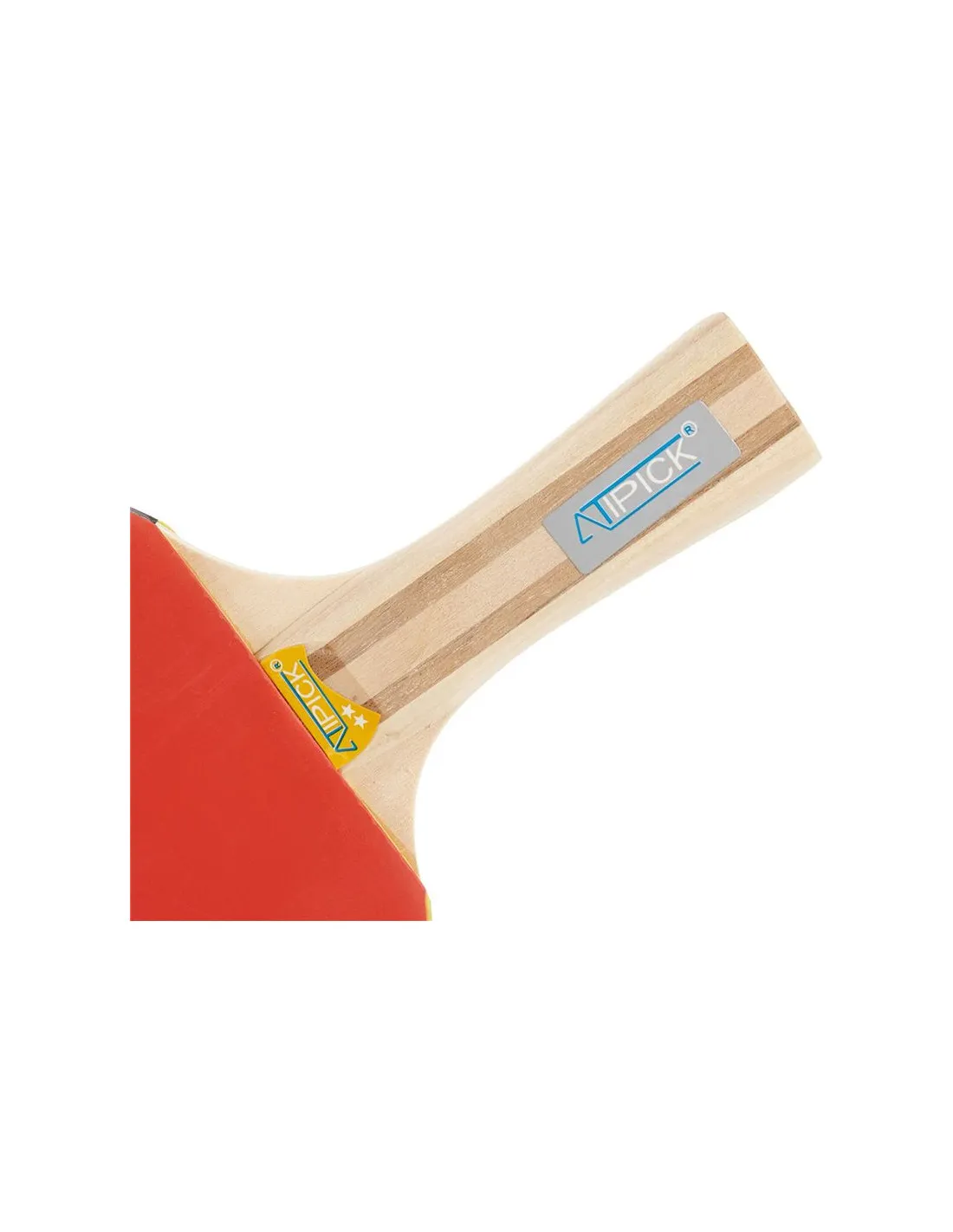 PALA PINGPONG ATIPICK INICIACION 2**, GOMA LISA 1.5 MM