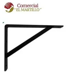 PALOMILLA REFORZADA 250X200 NEGRA