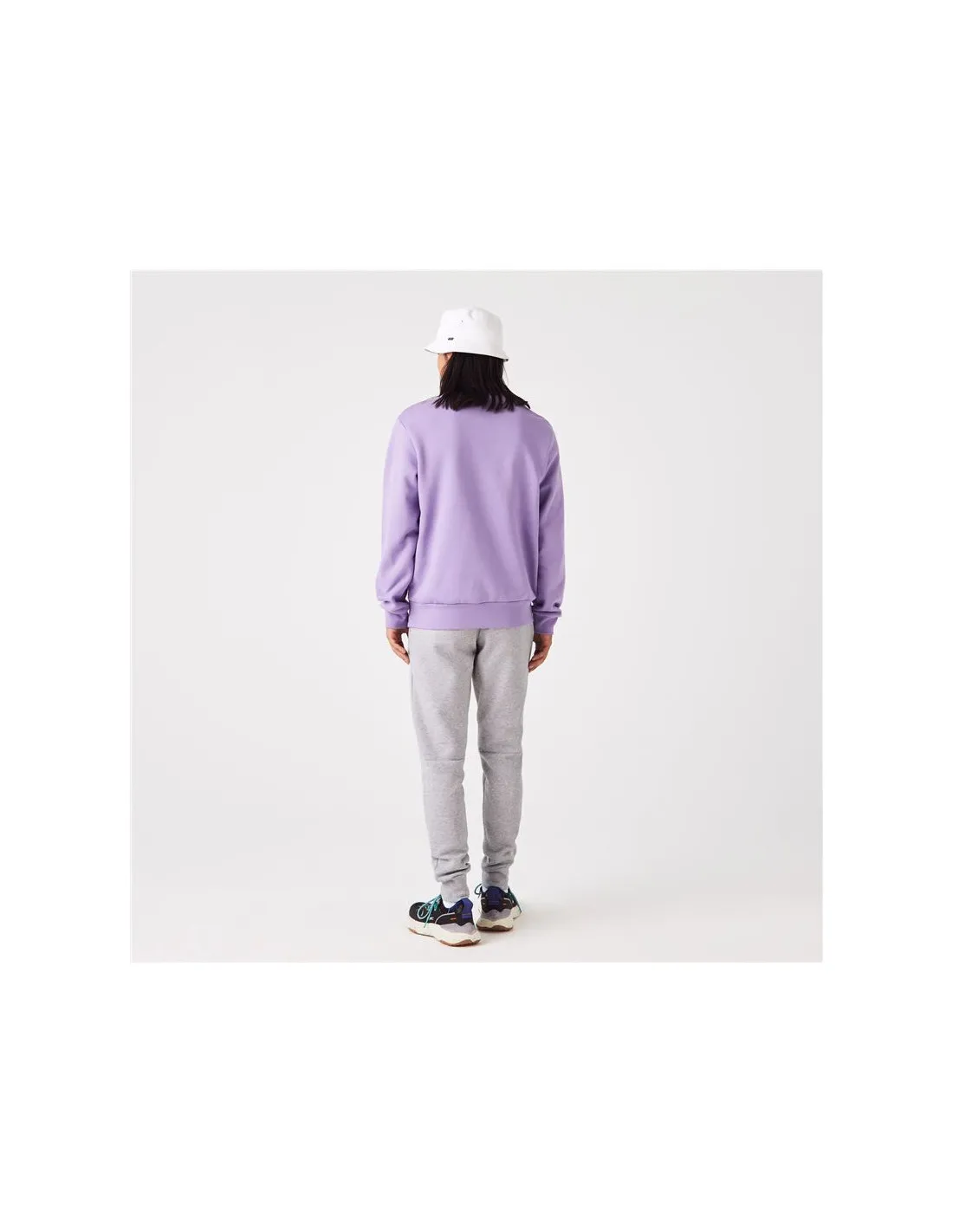 Pantalones largos Lacoste Algodón Eco Hombre Gris