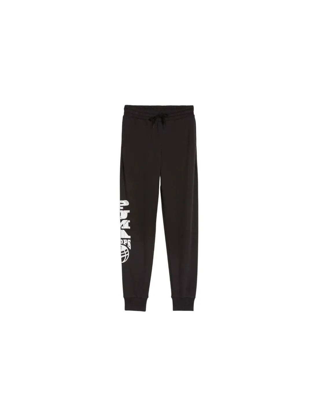 Pantalón Puma Basketball Blueprint Infantil Negro