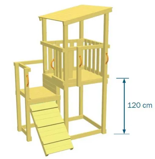 PARQUE INFANTIL MASGAMES CASCADE L + COLUMPIO DOBLE