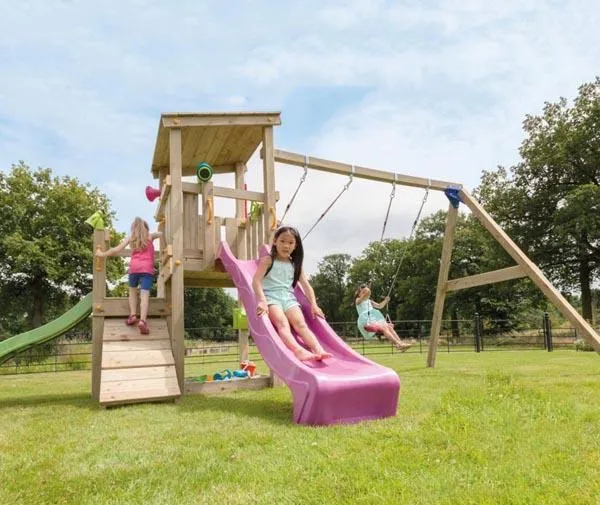 PARQUE INFANTIL MASGAMES CASCADE L + COLUMPIO DOBLE