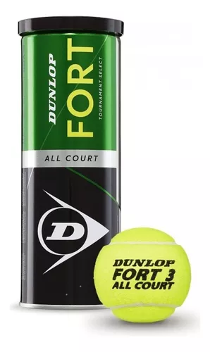 Pelotas De Tenis Dunlop Fort All Court X3u Presurizadas
