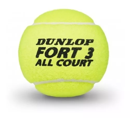 Pelotas De Tenis Dunlop Fort All Court X3u Presurizadas