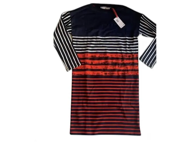 Petit Bateau Vestidos Azul 