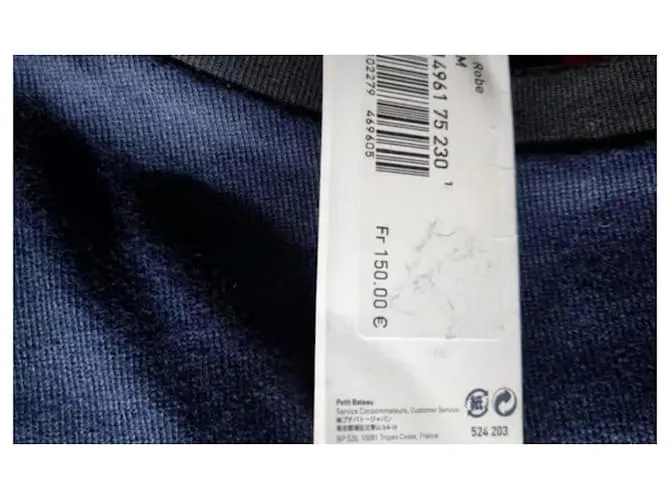 Petit Bateau Vestidos Azul 