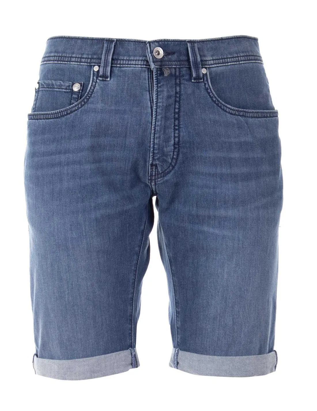 PIERRE CARDIN  PANTALóN CORTO AZUL DENIM LYON HOMBRE
