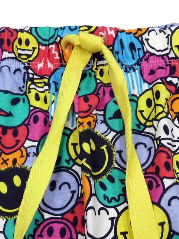 Pijama Smiley World mod. Weekend en azul