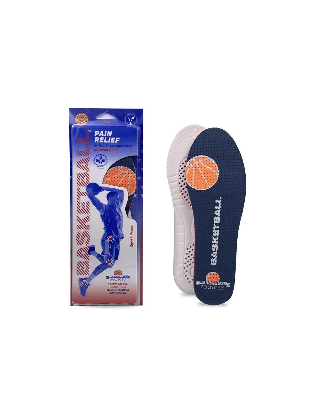 PLANTILLA FOOTGEL BASKETBALL EUCALIPTO 4852