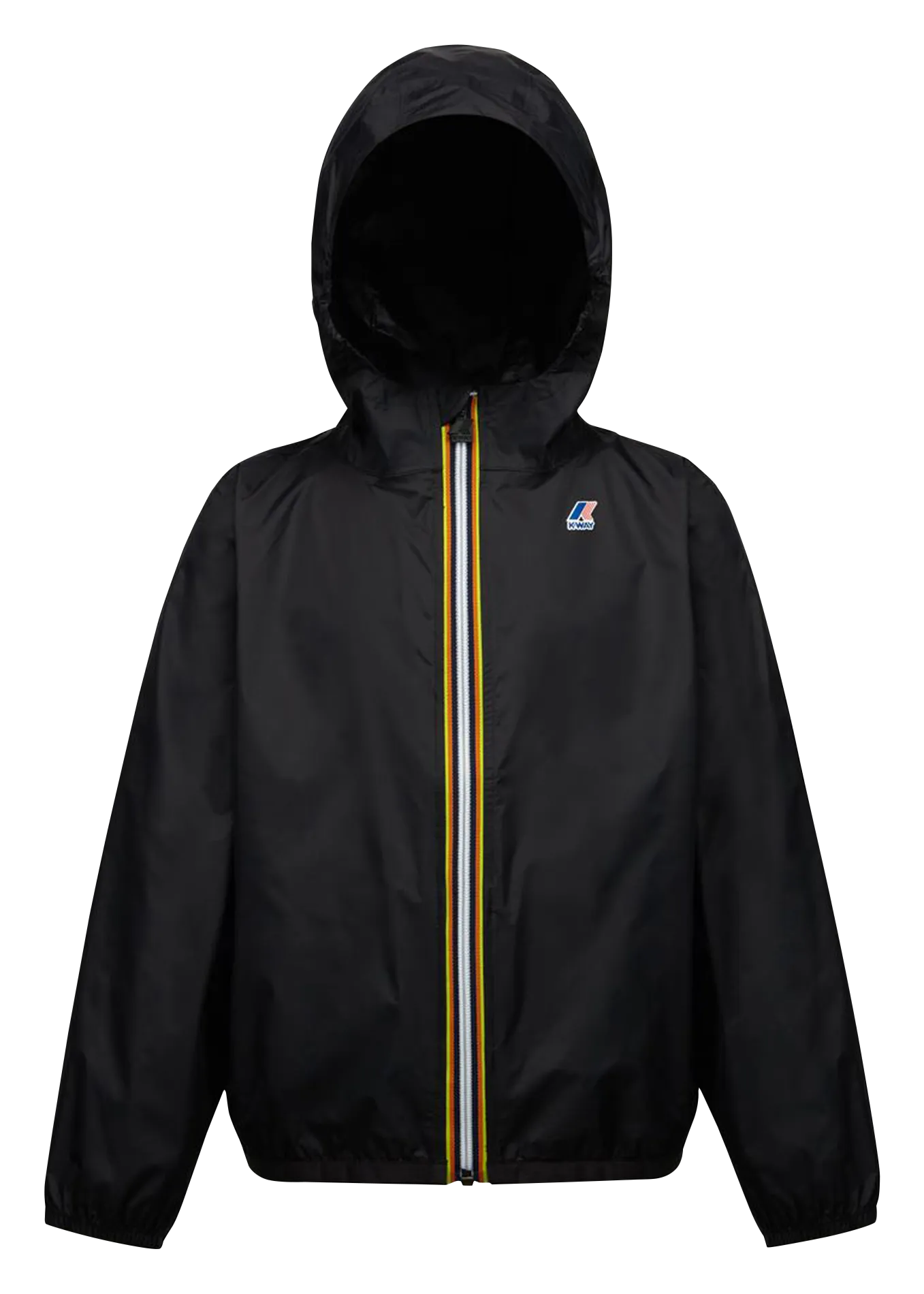 P.LE VRAI 3.0 CLAUDE  CORTAVIENTOS IMPERMEABLE CON CAPUCHA EN NEGRO