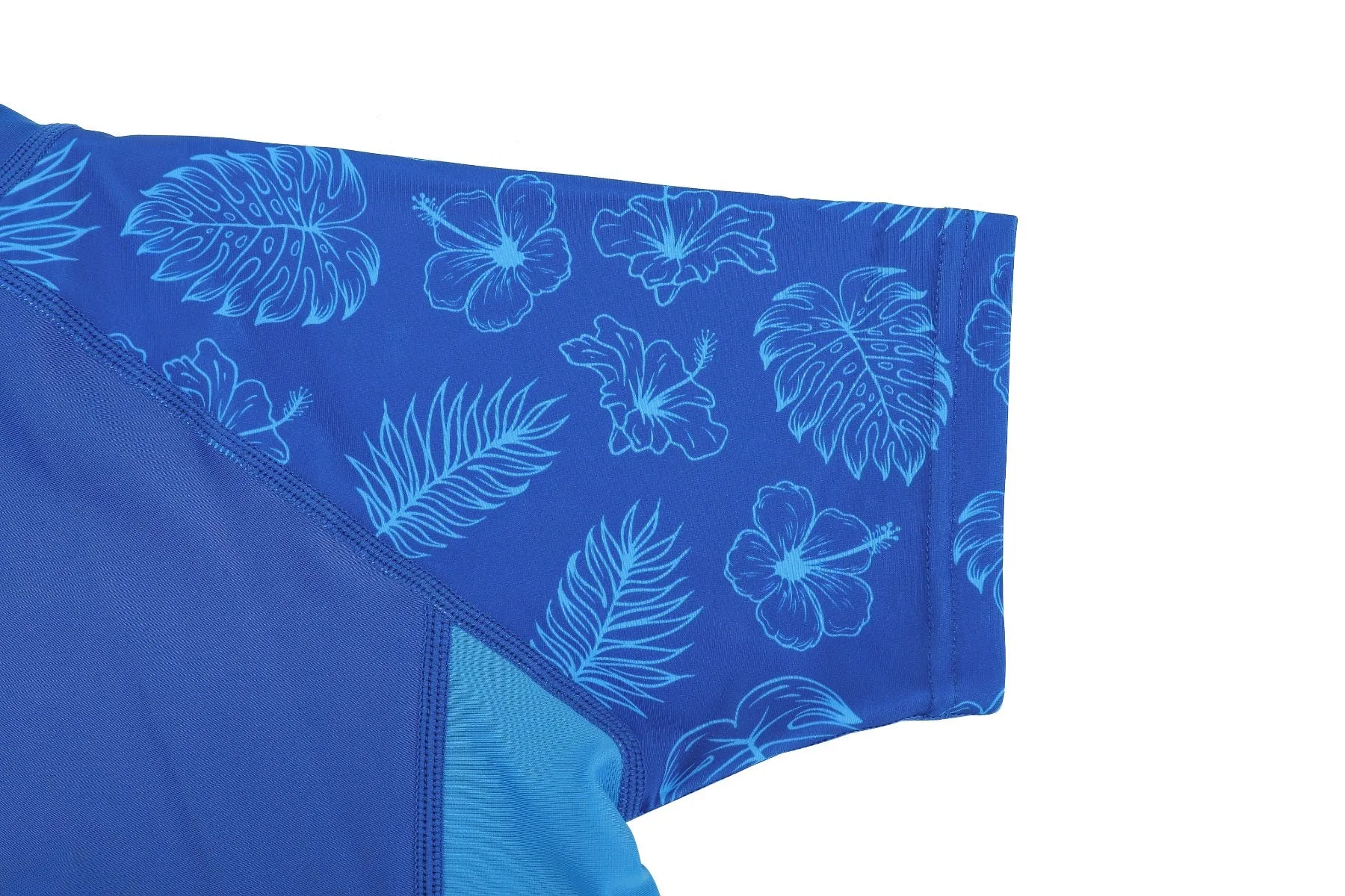Polera Natación Niño Neptune UV Azul