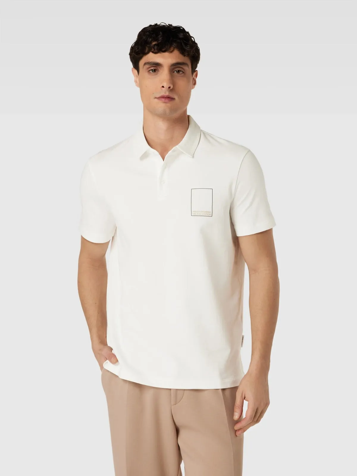 Polo Men Off White Armani Exchange