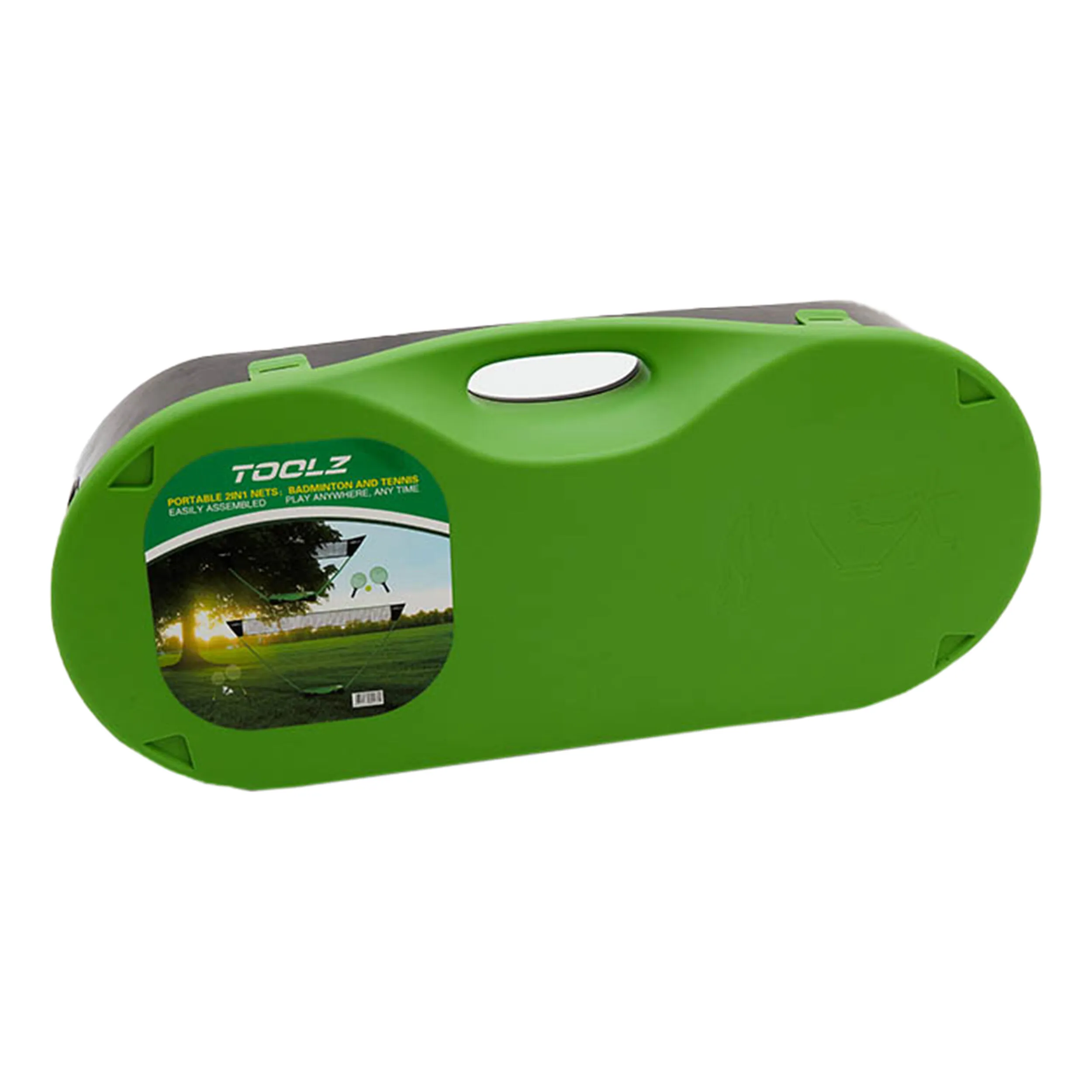 PORTABLE 2IN1 BADMINTON & RED DE TENIS