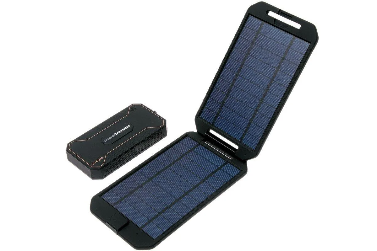 Powertraveller Extreme Solar Charger y power bank 12.000mAh
