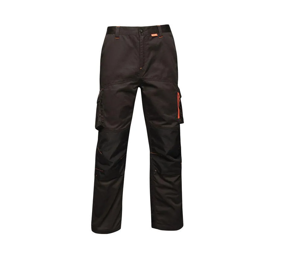 REGATTA RG366R  PANTALONES DE TRABAJO DE POLIALGODóN  BLACK