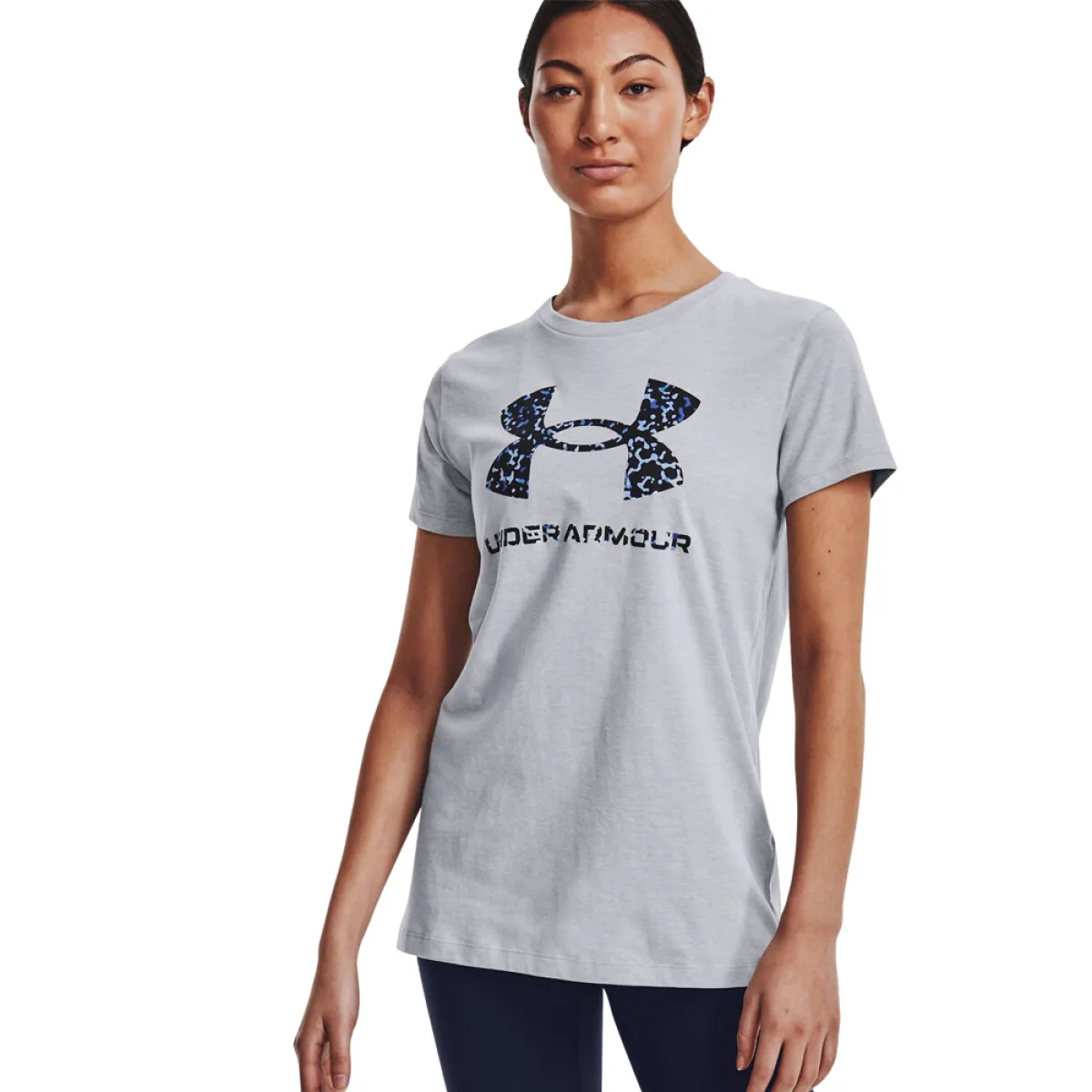 REMERA UNDER ARMOUR LIVE SPORTSTYLE GRAP  BLACK