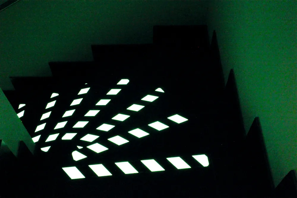 Revestim. antides. Antirutschbelag™, fluorescente SG 50 x 650 mm, 10 uds.