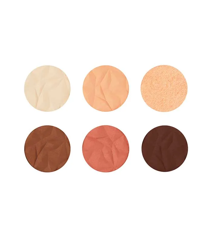 REVOLUTION PRO  *GLAM MOOD*  PALETA DE SOMBRAS DE OJOS  GOLDEN HOUR