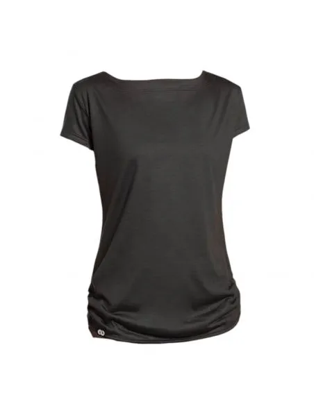 REWOOLUTION Camiseta Ava Merino 140 Mujer Dark Green