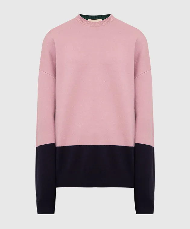 Roksanda Karuo sweater with contrast pattern