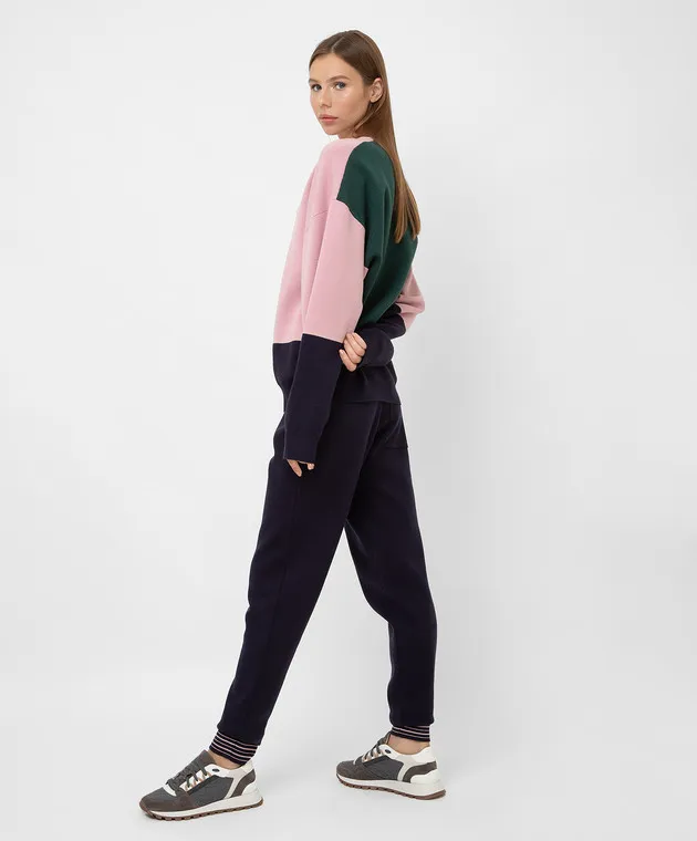 Roksanda Karuo sweater with contrast pattern
