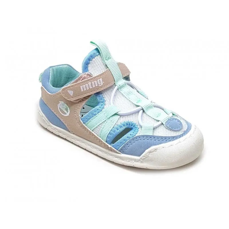 SANDALIA BEBE MUSTANG 48908 MESH 1 WHITE