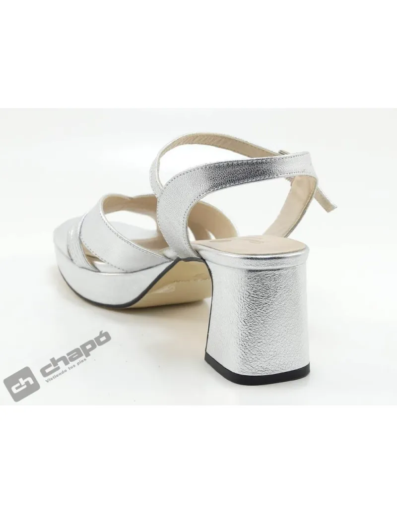 Sandalia Plata Marian 56318 V21