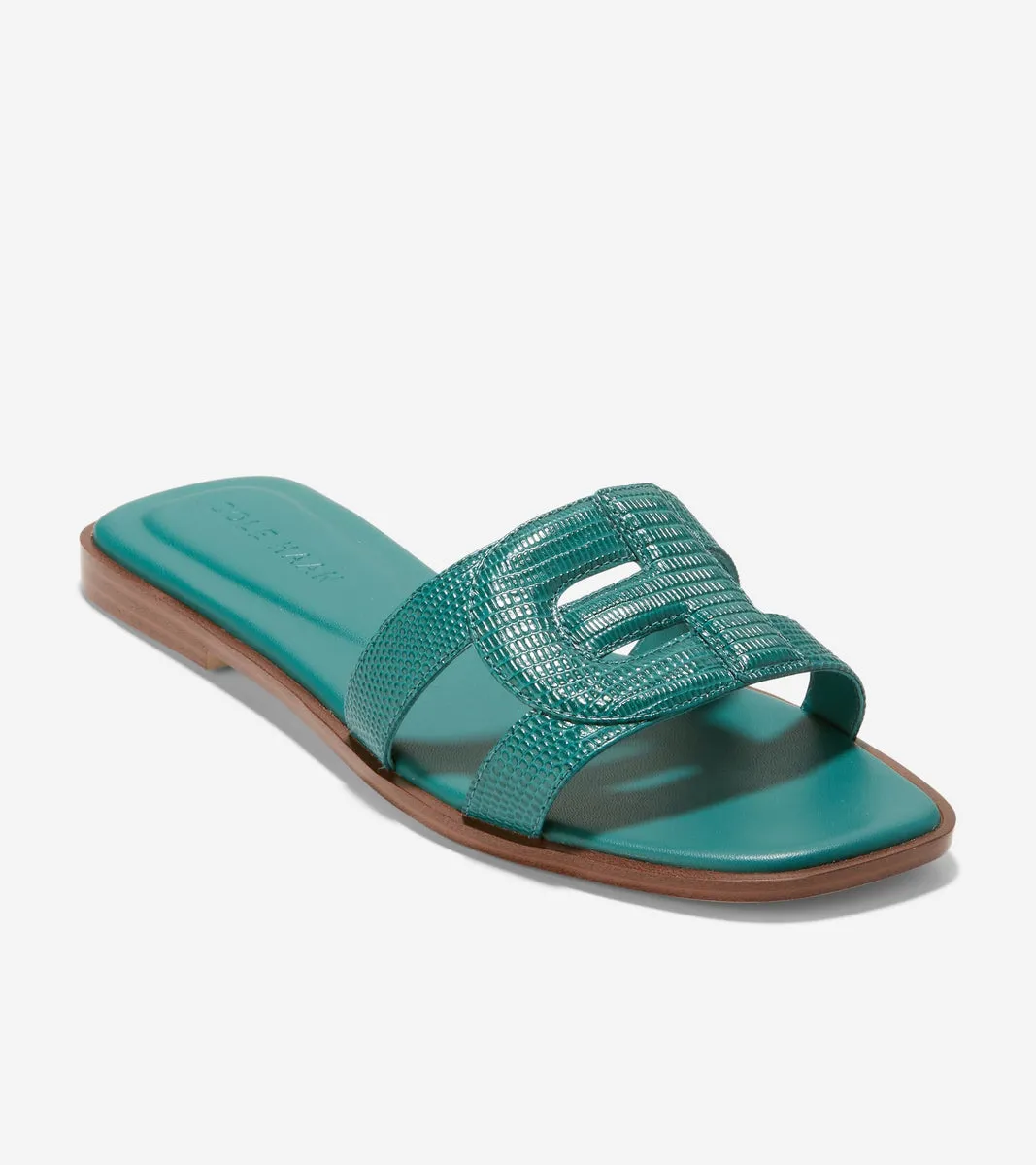 Sandalias de Piel Mujer | Women's Chrisee Slide Sandals